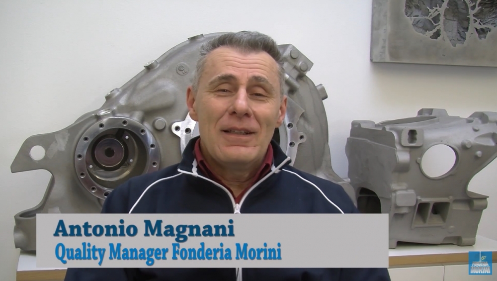 An interview with Fonderia Morini’s Quality Manager: Antonio Magnani