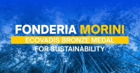 Fonderia Morini Earns the EcoVadis Bronze Medal for Sustainability