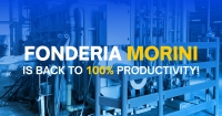 Fonderia Morini returns to 100% productivity after floods