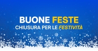 Chiusura per le festività