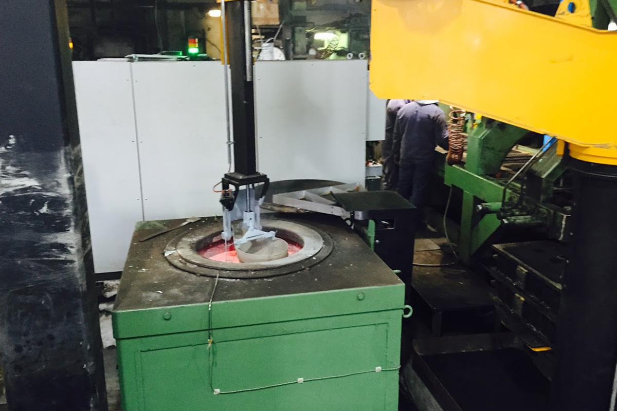 Foto Reparto Impianto automatico- Fonderia Morini