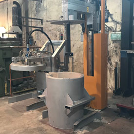 Immagine di dettaglio forni - Reparti - Fonderia Morini