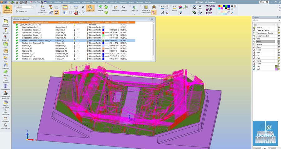 Disegno Modello - Software - Fonderia Morini