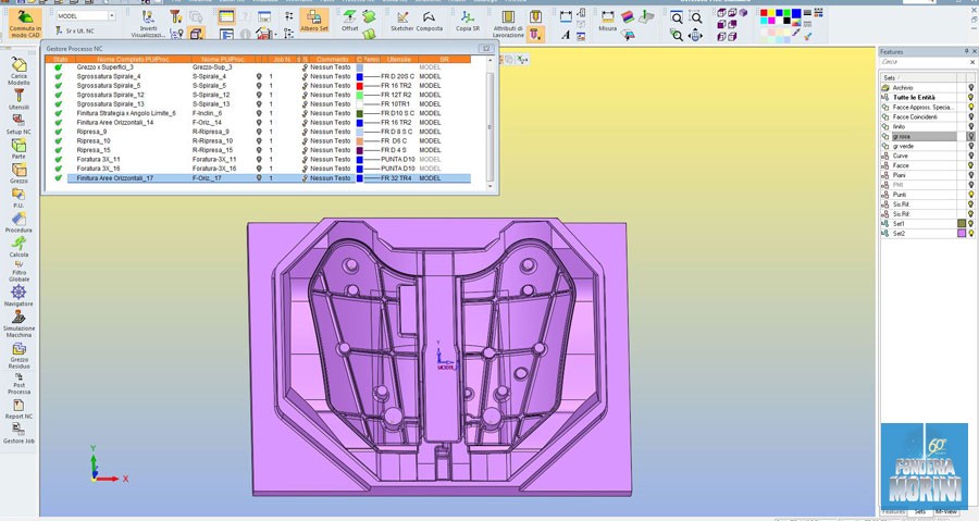 Disegno Modello - Software - Fonderia Morini