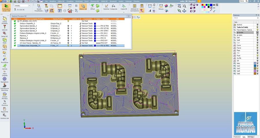 Disegno Modello - Software - Fonderia Morini