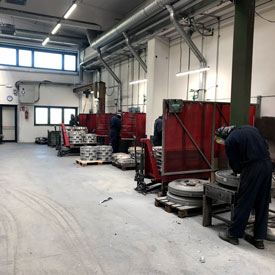 Reparto Finitura - Fonderia Morini