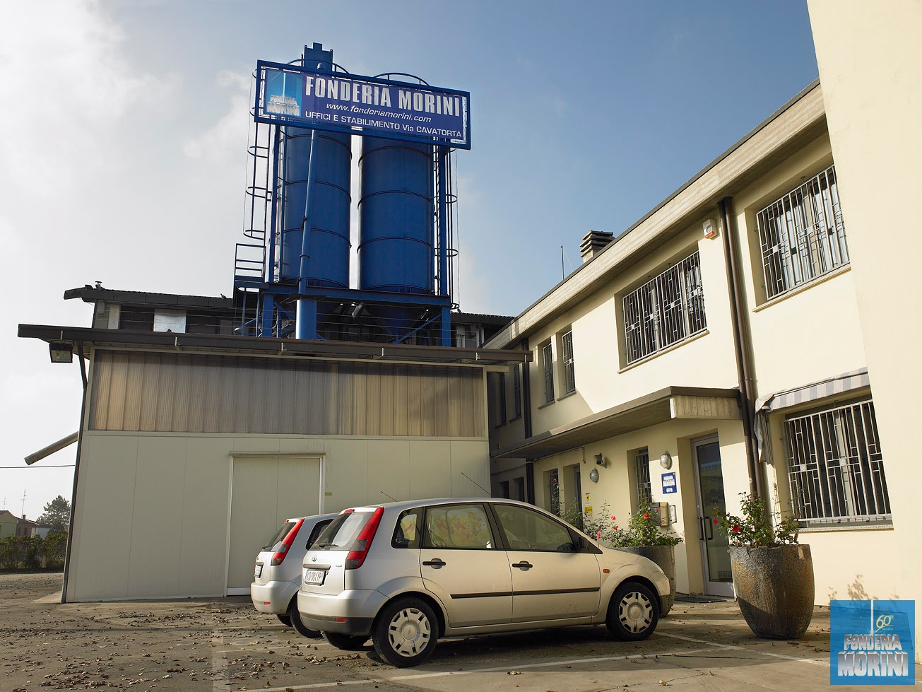 Vista esterna fonderia - Fonderia Morini