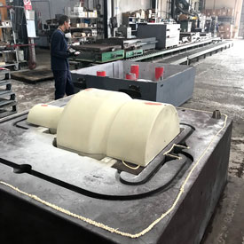 Reparto Formature speciali - Fonderia Morini