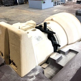 Reparto Formature speciali - Fonderia Morini