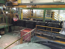 Impianto Fusione in sabbia - Fonderia Morini