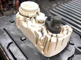 Impianto Fusione in sabbia - Fonderia Morini