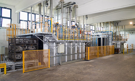 Impianti e reparti - Fonderia Morini