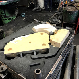 Reparto impianto semiautomatico - Fonderia Morini