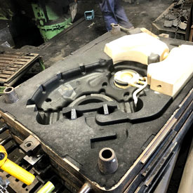 Reparto impianto semiautomatico - Fonderia Morini