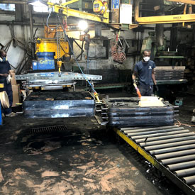 Reparto impianto semiautomatico - Fonderia Morini