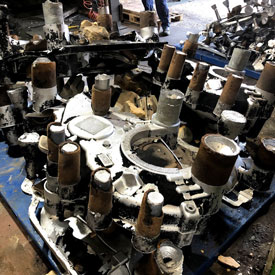 Reparto impianto semiautomatico - Fonderia Morini