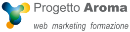 Logo Progetto Aroma Web Marketing - Sviluppo Web - Credits