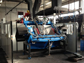 Macchinari Divisione Conchiglia - Reparto - Fonderia Morini